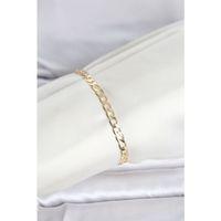 CM 14K Gold Renk Halka Zincir Model Kadın Bileklik