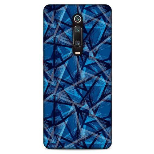 Xiaomi Redmi K20 Uyumlu Kılıf Mavi Delisi (46) Core Armor Kılıf Geometrik