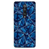 Xiaomi Redmi K20 Uyumlu Kılıf Mavi Delisi (46) Core Armor Kılıf Geometrik