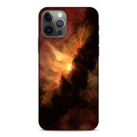 Lopard Apple iPhone 12 Pro Uyumlu Kılıf Gece'S (2) Kabı Turuncu