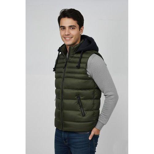 Erkek Kapüşonlu Spor Yelek 4300 BGL-ST04895