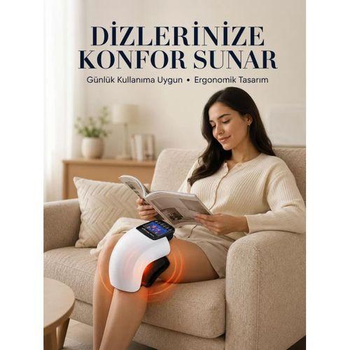 Isıtmalı Ve Titreşimli Akıllı Diz Masaj Cihazı