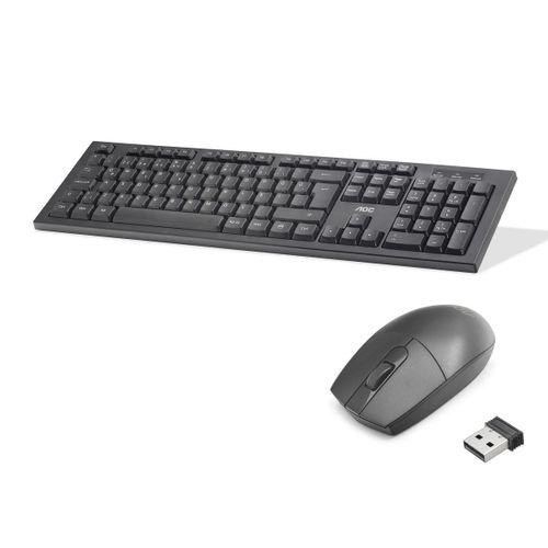 Kablosuz Klavye Ve Mouse Seti Usb - Siyah KM210B/38