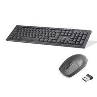 Kablosuz Klavye Ve Mouse Seti Usb - Siyah KM210B/38