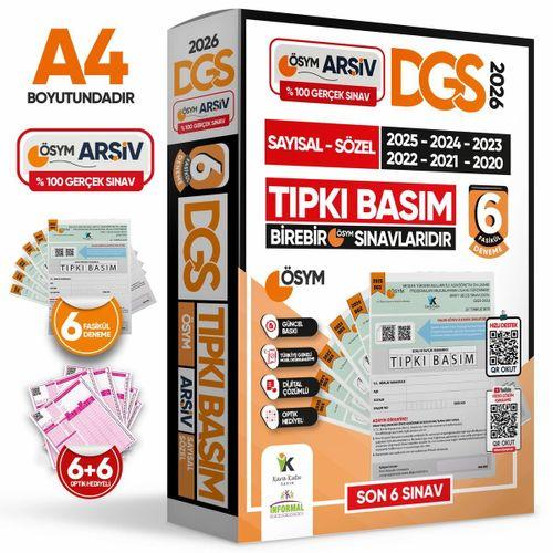 2026 DGS Çıkmış Soru Tıpkı Basım ÖSYM TAM Kitapçık SAY-SÖZ-TM 6lı Deneme D Çözümlü Türkiye Geneli