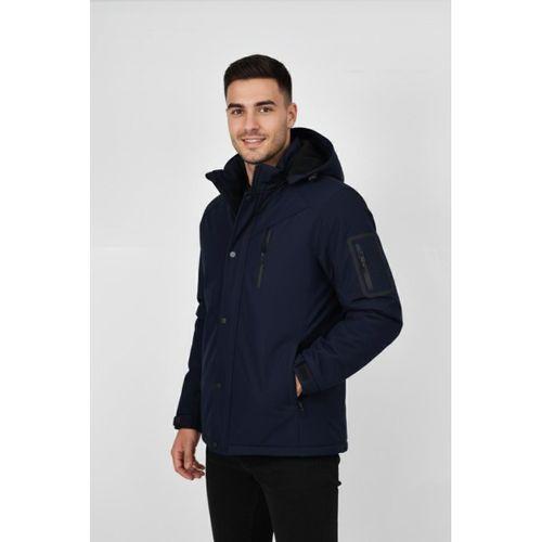 Erkek Kapüşonlu Spor Mont Regular Fit 3013 BGL-ST04908