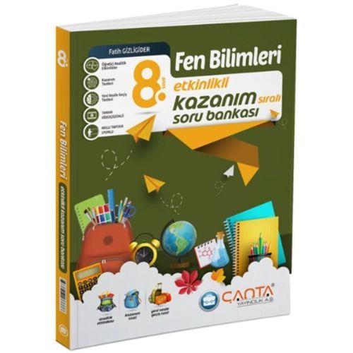 8. Sınıf Fen Bilimleri Etkinlikli Kazanım Soru Bankası Çanta Yayınları
