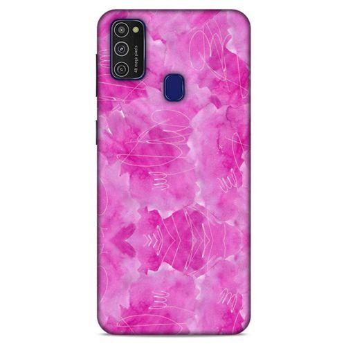 Samsung Galaxy M21 Uyumlu Kılıf Pembe Delisi (41) Tank Kılıf Yazılı