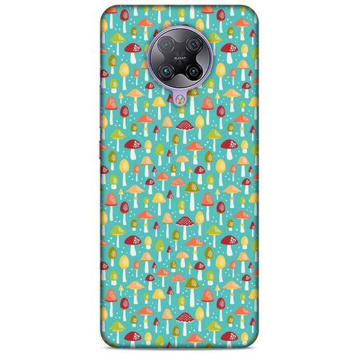 Frutix Mantar 01 Xiaomi Poco F2 Pro Kılıf Desenli Silikon