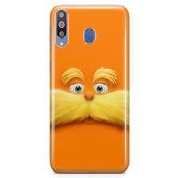 Samsung Galaxy M30 Kılıf Bay Bıyık Arka Kapak Koruma Desenli Full Koruyucu