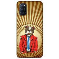 Oppo A92 Kılıf Köpek Kıyafetleri (7) Telefon Kılıfı Pitbull Terrier Ceket
