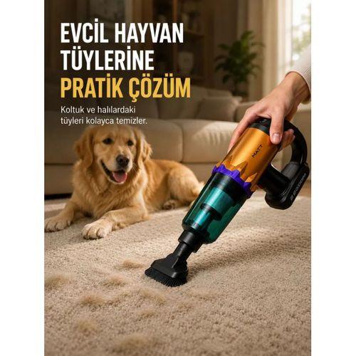 Yüksek Çekiş Gücüne Sahip Şarjlı El Süpürgesi Araç Ve Ev Kullanımına Uygun