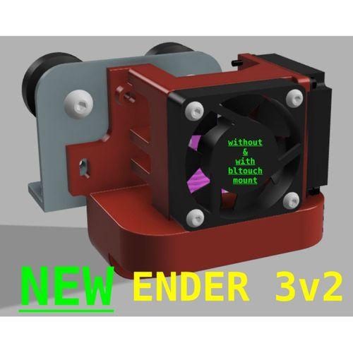 Bltouch Montajlı Ender 3 V2 için Mini Satsana - 5149113