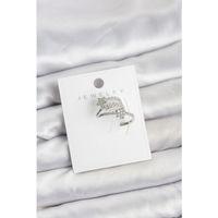 Gümüş Renk Zirkon Taşlı Yıldız Model Kıkırdak Earcuff Küpe