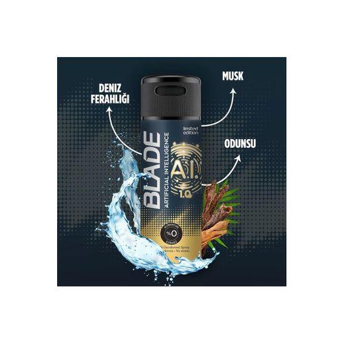2 Adet Blade Artificial Intelligence 1.0 Deodorant 150mL