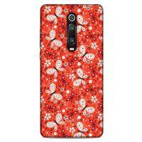 Xiaomi Redmi K20 Pro Kılıf Kelebek Etkisi (6) Silikon Kılıf Mavi Yeşil