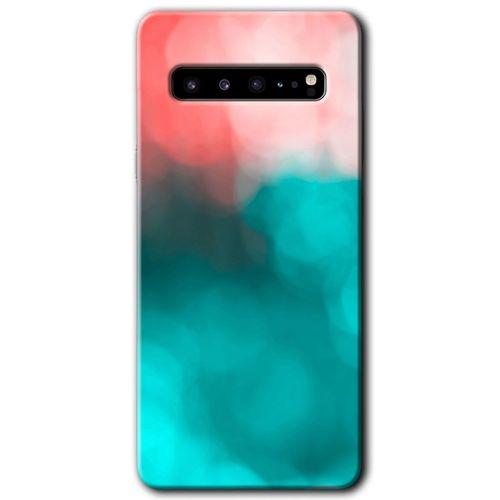 Potkal Hediye Fabrikası Samsung Galaxy S10 Plus HD Baskılı Kılıf + 9D Tam Ekran Koruyucu - Flu Işık