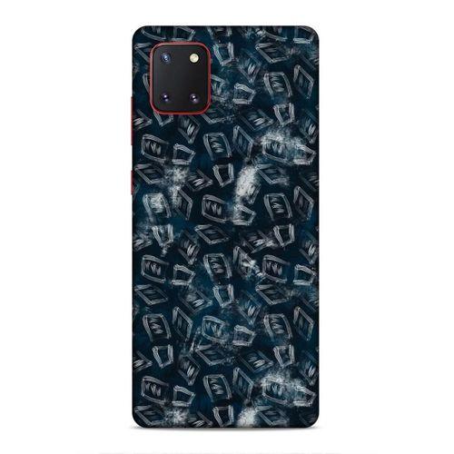 Samsung Galaxy Note 10 Lite Uyumlu Kılıf Utopia (30) Silicone Case Pembe Yeşil