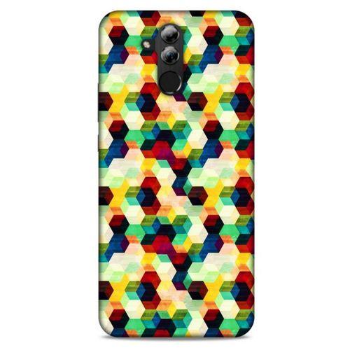 Geometrix 57 Huawei Mate 20 Lite Kılıf Silikon Kapak
