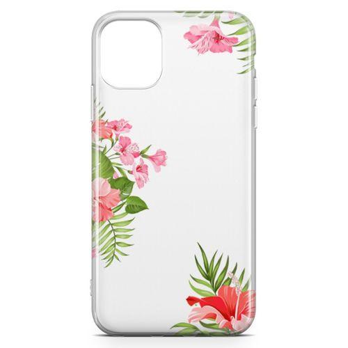 Apple iPhone 11 Kılıf Apocynaceae Arka Kapak Koruma Desenli Full Koruyucu