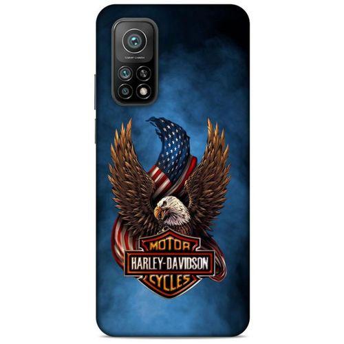 Xiaomi Mi 10T Pro 5G Uyumlu Kılıf Motorsiklet (2) Kabı Harley Davidson