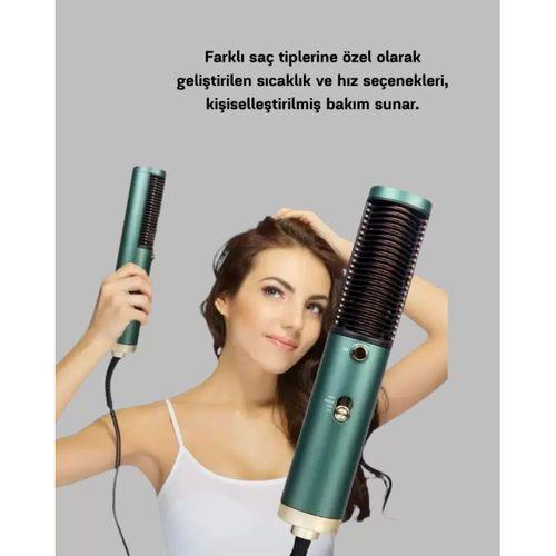 İyon Teknolojili Profesyonel Saç Kurutma Ve Şekillendirme Makinesi 360° Dönebilen
