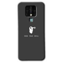 Tecno Camon 16 Kılıf HD Desen Baskılı Arka Kapak - Headshot + Kırılmaz Cam