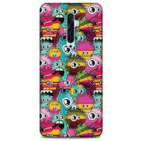 Graffitix (35) Desenli Silikon Kapak Oppo Reno 2z Kılıf