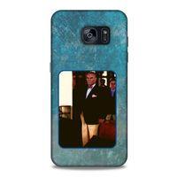 Samsung Galaxy S7 Edge Kılıf Atatürk (30) Silicone Case Turkuaz Taş