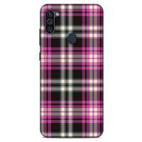 Gömlek (18) Desenli Silikon Kapak Telefon Kabı Samsung Galaxy M11 Kılıf