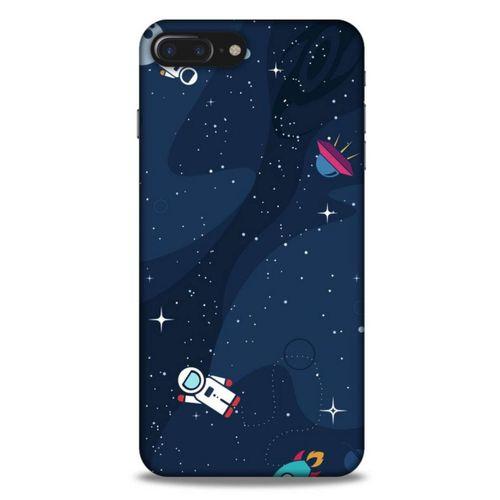 Apple Iphone 7 Plus Uyumlu Kılıf Mavi Delisi (23) Ultra Koruma Kılıfı Nasa