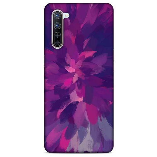 Oppo Reno 3 Pro 5g Uyumlu Kılıf Mor Delisi (43) Thin Fit Kılıf Yağlı Boya