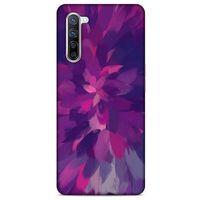 Oppo Reno 3 Pro 5g Uyumlu Kılıf Mor Delisi (43) Thin Fit Kılıf Yağlı Boya