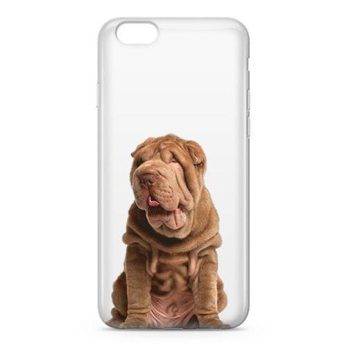 Apple iPhone 6 6s Kılıf Shar Pei Arka Kapak Koruma Desenli Full Koruyucu