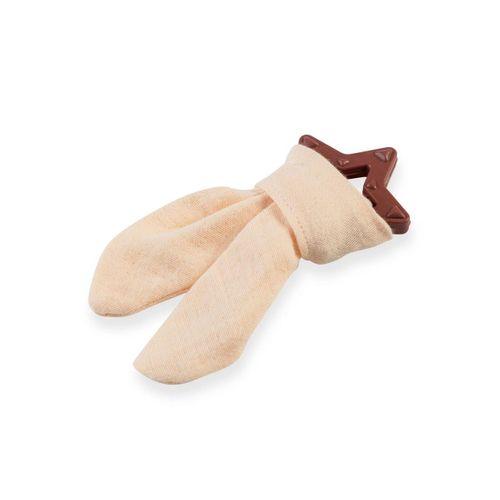 BabyJem Silikon Diş Kaşıyıcılı Müslin Önlük 736 Somon