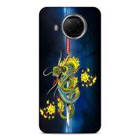 Lopard Xiaomi Redmi Note 9 Pro 5G Uyumlu Kılıf Tattoo's (2) Kabı Ejderha Dövmesi