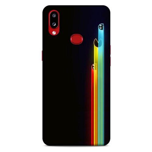 Retro (29) Desen Arka Koruma Kılıfı Renkli Samsung Galaxy A10s Kılıf