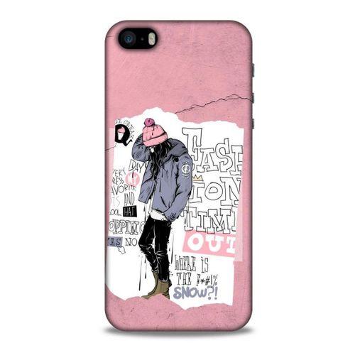 Sokak Modası 20 Apple iPhone SE Kılıf Desenli Silikon