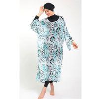 Desenli Şifon Pareo - Plaj Elbisesi Chlly