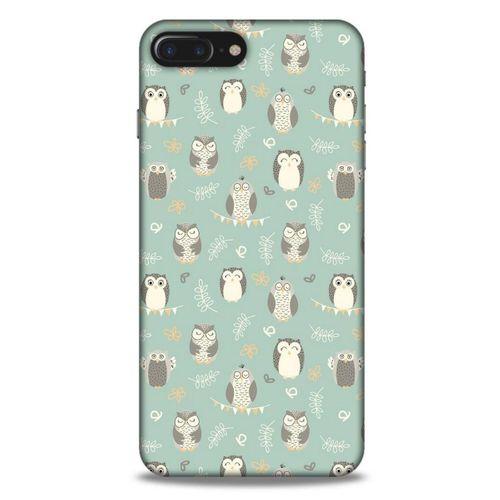 Baykuşlar (22) Desenli Silikon Kapak Telefon Kabı Apple Iphone 8 Plus Kılıf
