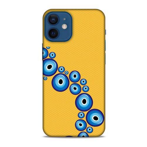 Nazarium (14) Desenli Silikon Kapak Apple iPhone 12 Mini Kılıf