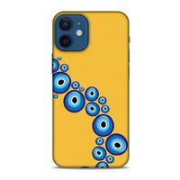 Nazarium (14) Desenli Silikon Kapak Apple iPhone 12 Mini Kılıf