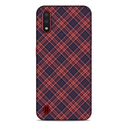 Gömlek (34) Desenli Silikon Kapak Telefon Kabı Samsung Galaxy A01 Kılıf