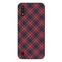 Gömlek (34) Desenli Silikon Kapak Telefon Kabı Samsung Galaxy A01 Kılıf