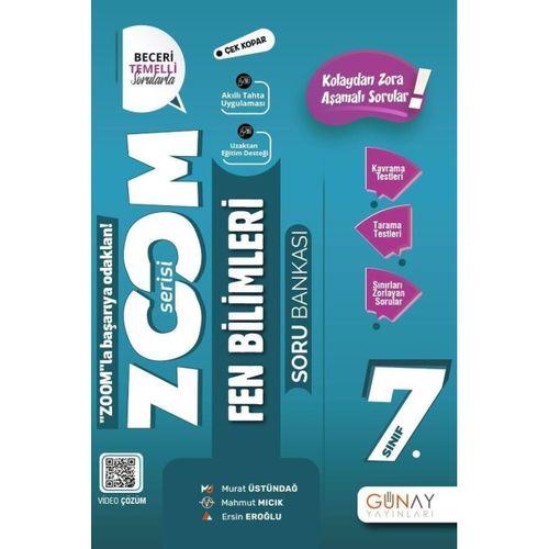 7. Sınıf Fen Bilimleri Zoom Soru Bankası Günay Yayınları