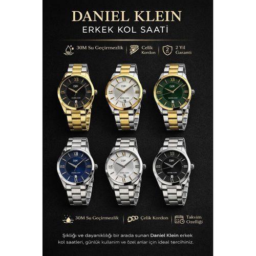 Daniel Klein Damat Ve Takım Elbiseye Özel 2 Yıl Garantili Çelik Kordon Erkek Kol Saati BDK.14452.S1