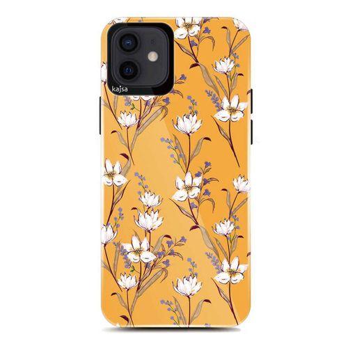 Lopard Apple iPhone 12 Uyumlu Kılıf Kaj Botanic Kapak