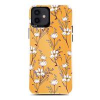 Lopard Apple iPhone 12 Uyumlu Kılıf Kaj Botanic Kapak