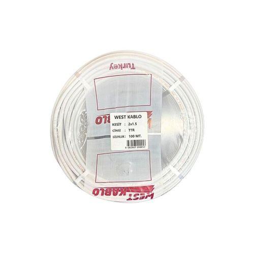 2x1,5 mm Ttr Elektrik Kablosu 100 metre