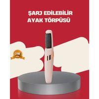 360° Etkili Elektrikli Ayak Bakım Aleti Nasır Giderici